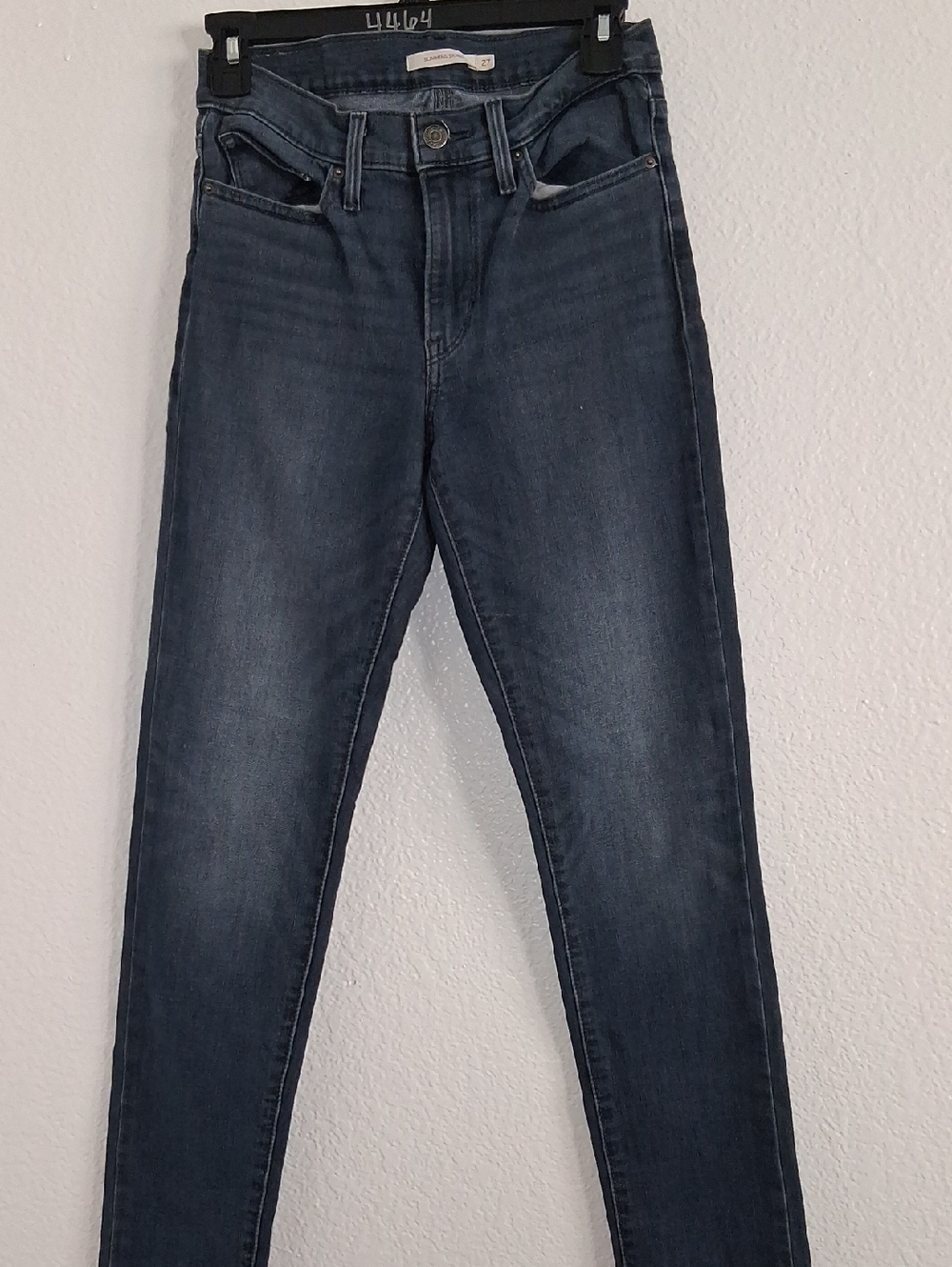 Dark Blue Woman Slim Fit Jeans Womans Size 27